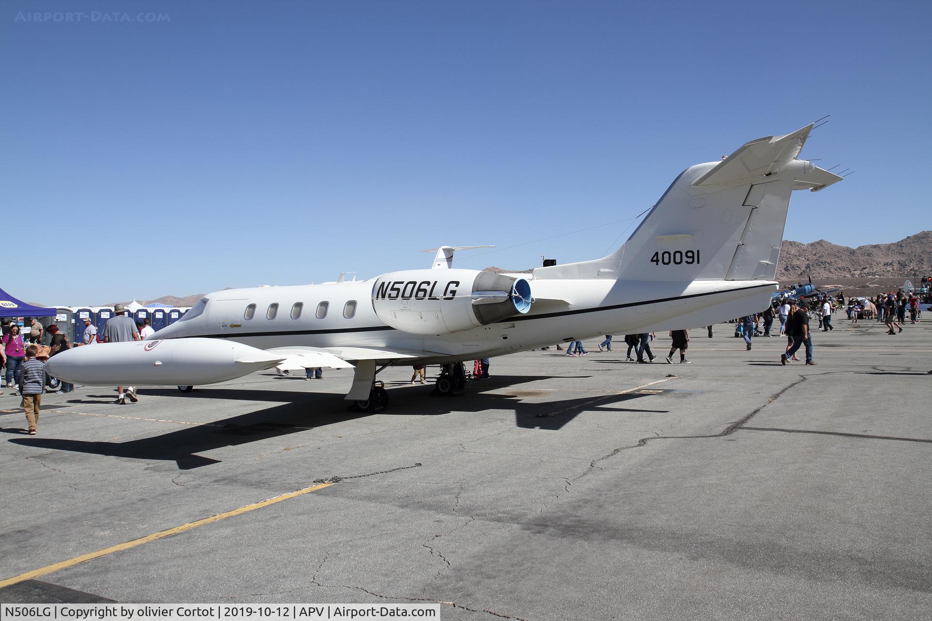 N506LG, 1984 Gates Learjet C-21A C/N 35A-537, Apple valley airshow 2019