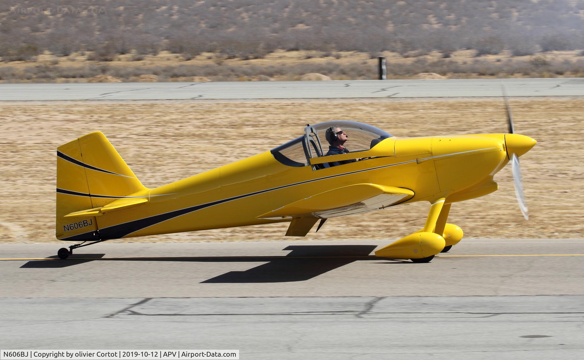 N606BJ, 2007 Vans RV-6 C/N 23992, Apple valley airshow 2019