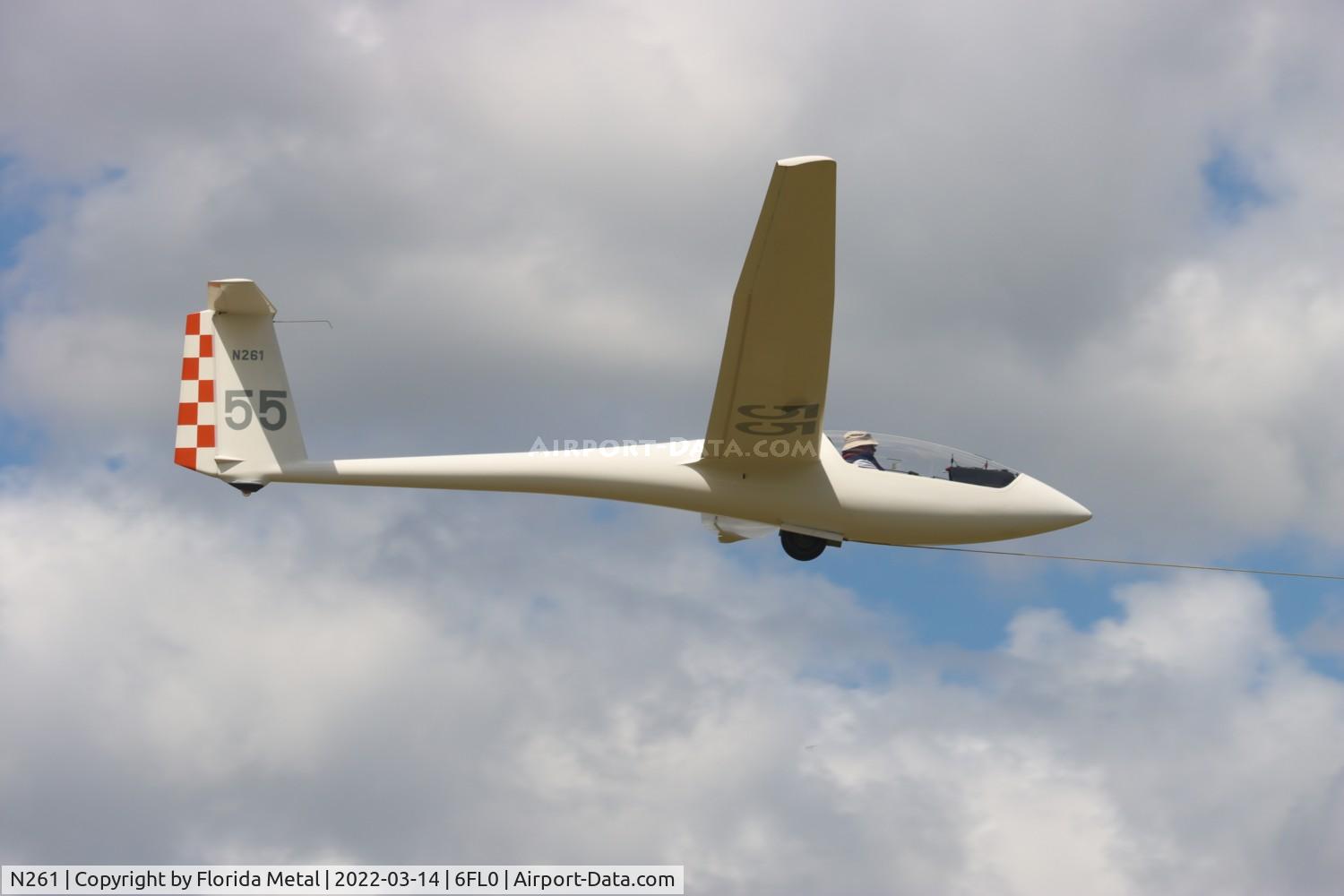 N261, 1977 Schleicher ASW-20 C/N 20112, ASW-20 zx