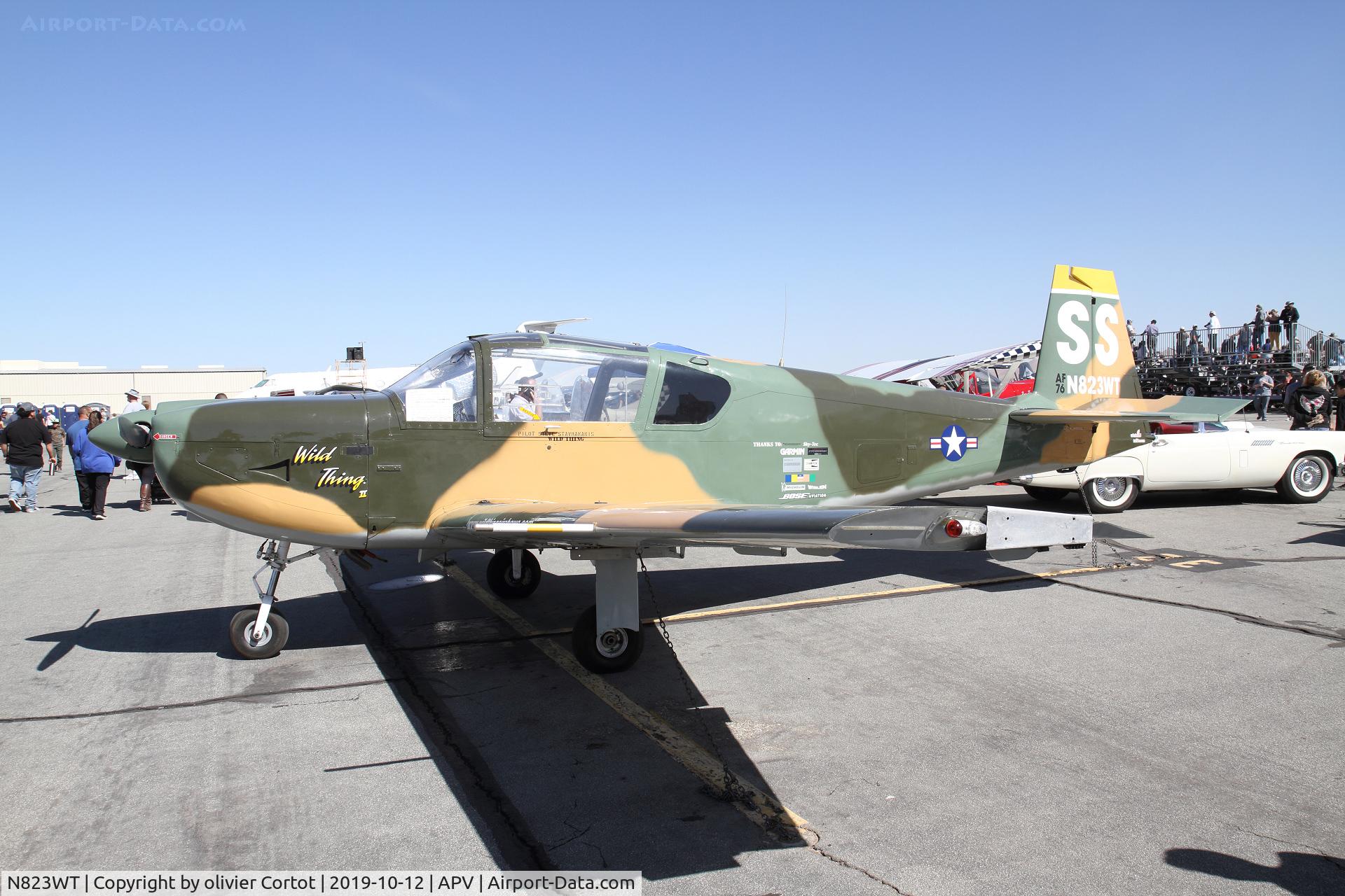 N823WT, 1976 IAR IAR-823 C/N 24, Apple valley airshow 2019