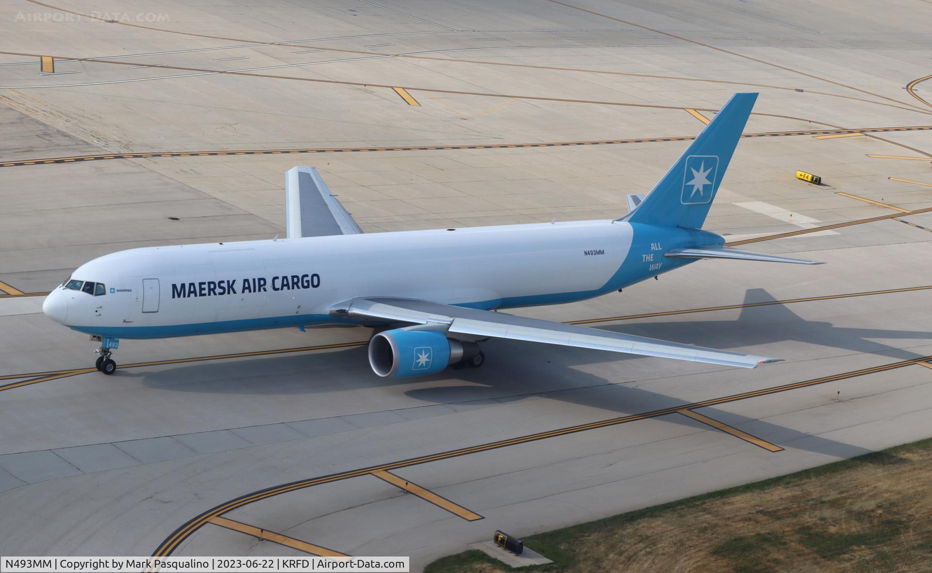 N493MM, 2022 Boeing 767-300F C/N 67025, Boeing 767-300F