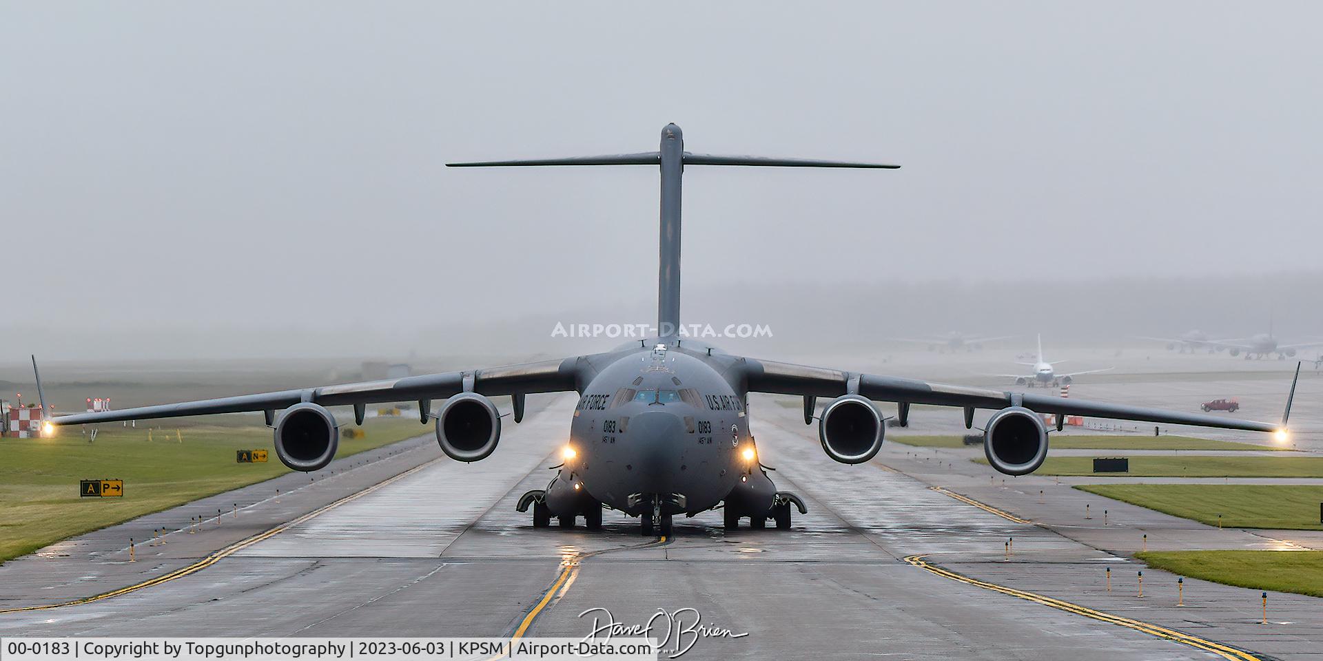 00-0183, 2000 Boeing C-17A Globemaster III C/N P-83, REACH224
