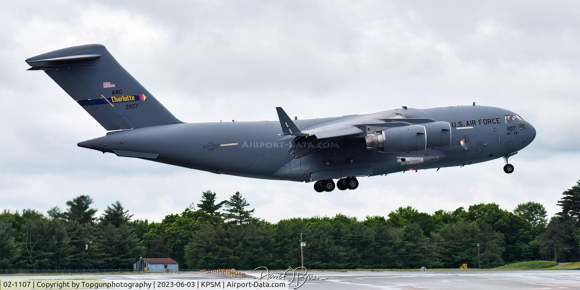 02-1107, 2002 Boeing C-17A Globemaster III C/N P-107, REACH451