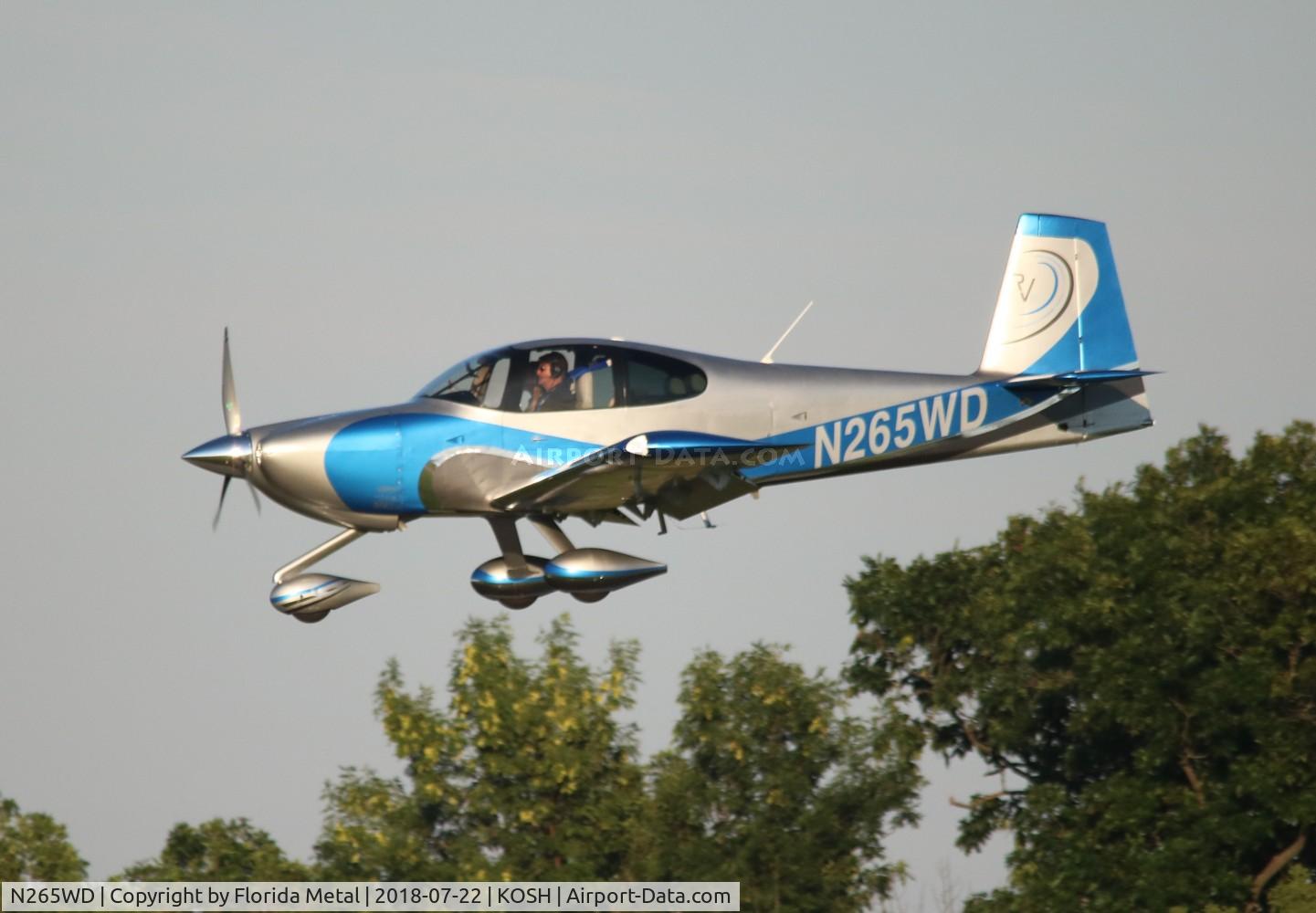 N265WD, 2015 Vans RV-10 C/N 40276, RV-10 zx