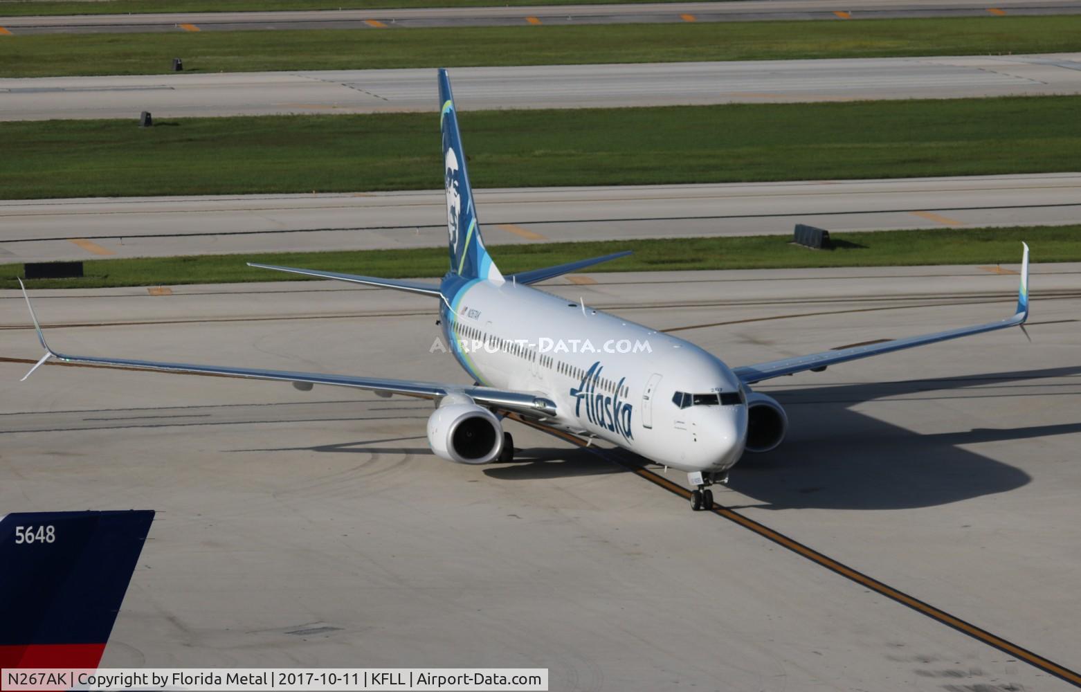 N267AK, 2017 Boeing 737-990/ER C/N 60581, ASA 739 zx FLL