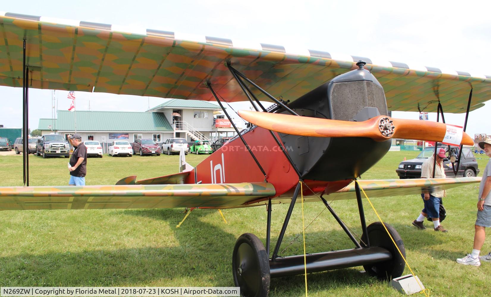 N269ZW, 2015 Fokker D-7 Replica C/N FM-15, Fokker D-7 zx