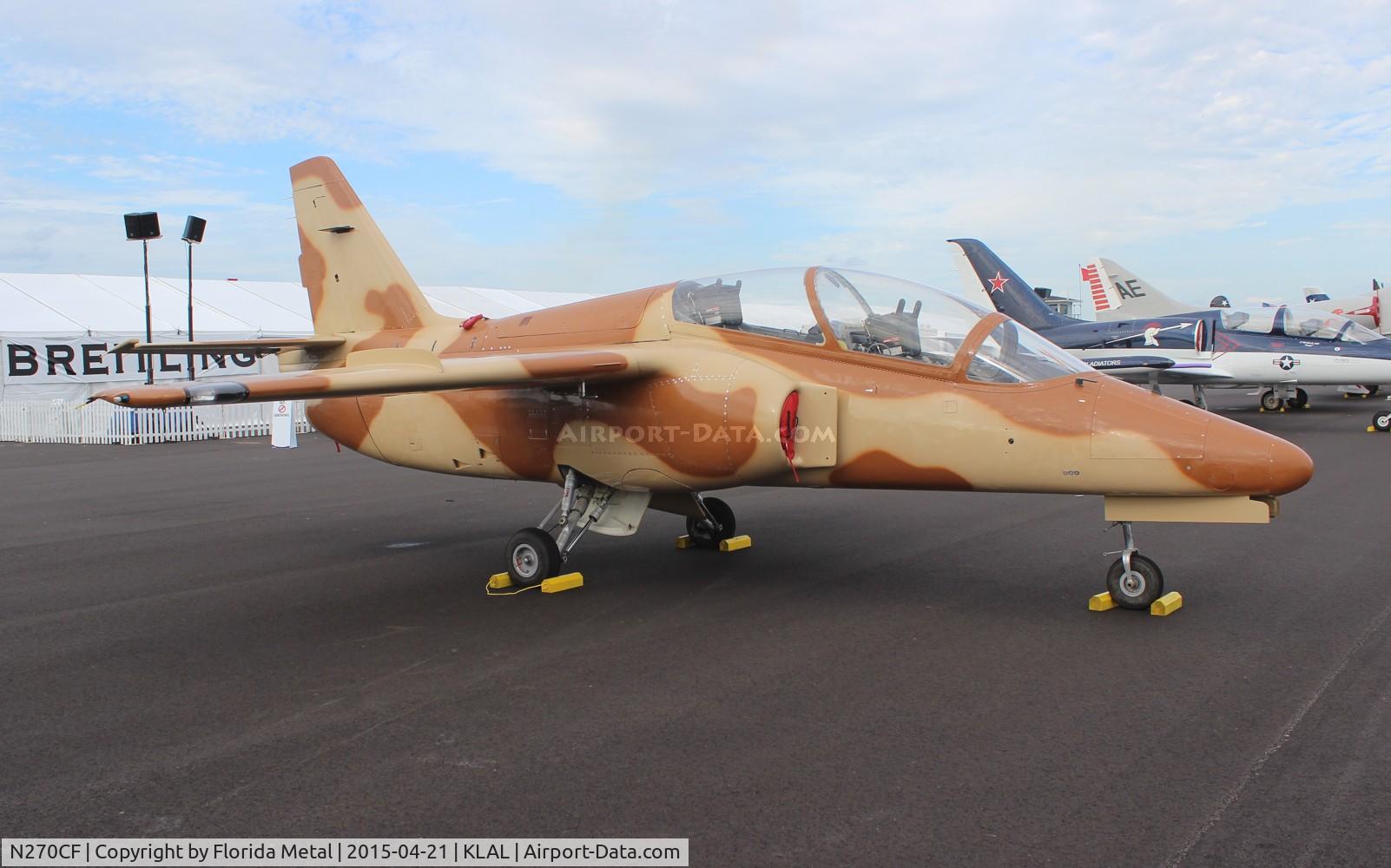 N270CF, 1985 SIAI-Marchetti S-211 C/N 009/02-006, S-211 zx LAL 15