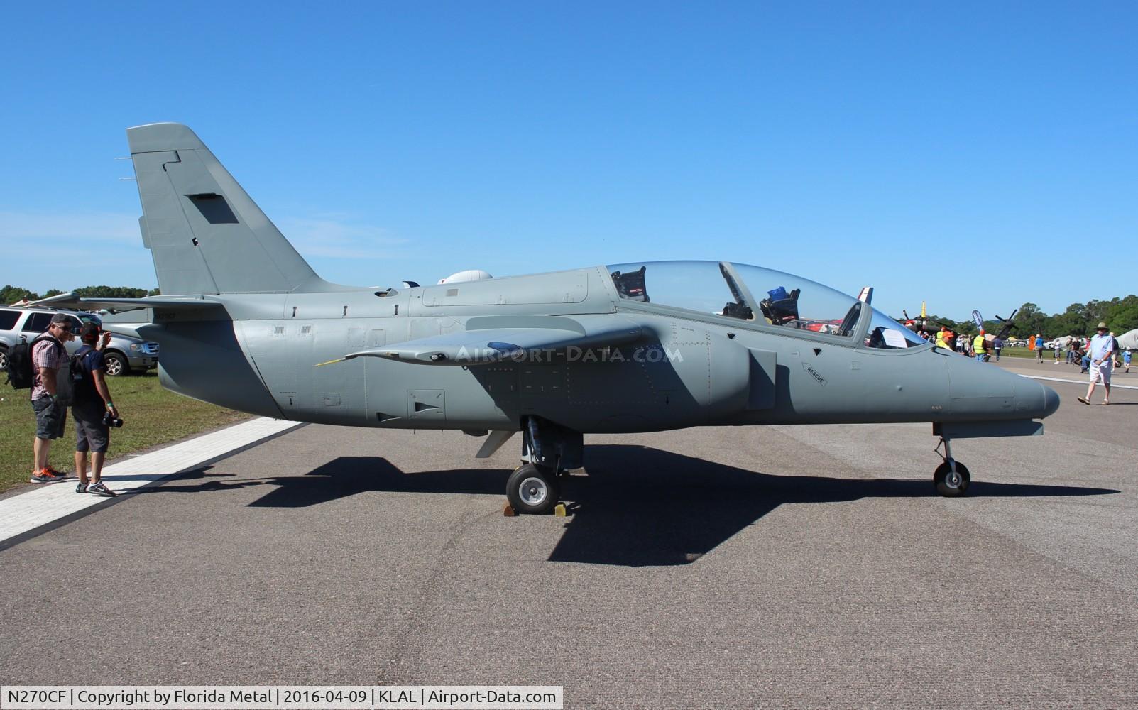 N270CF, 1985 SIAI-Marchetti S-211 C/N 009/02-006, S-211 zx LAL 16