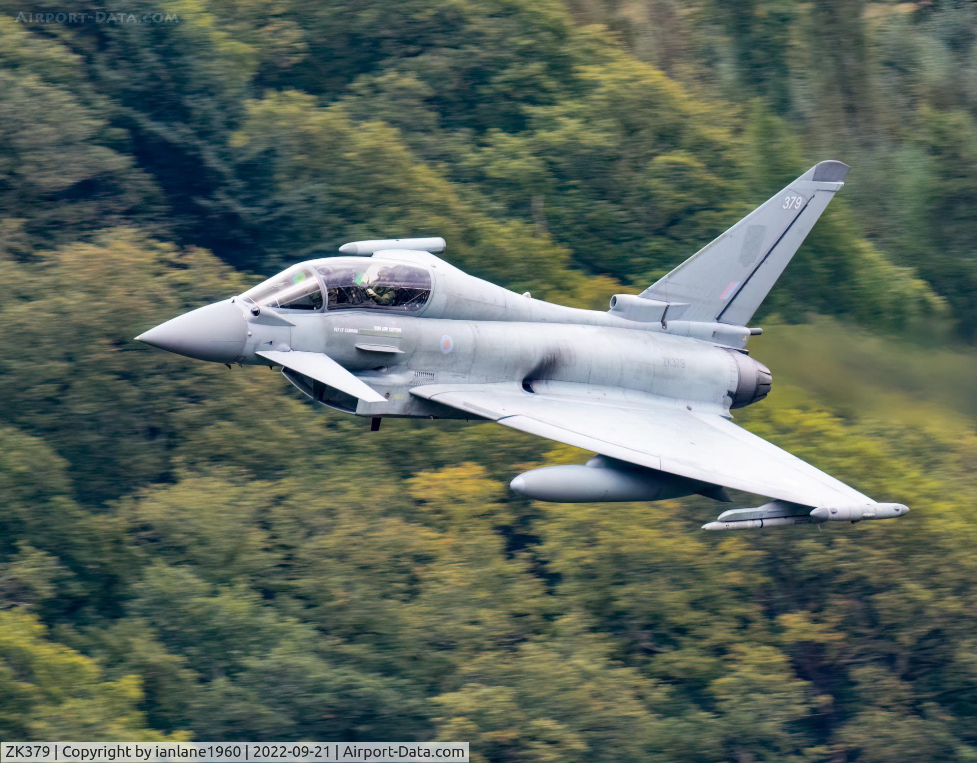 ZK379, 2010 Eurofighter EF-2000 Typhoon T.3 C/N BT024/249, LFA17 - Thirlmere