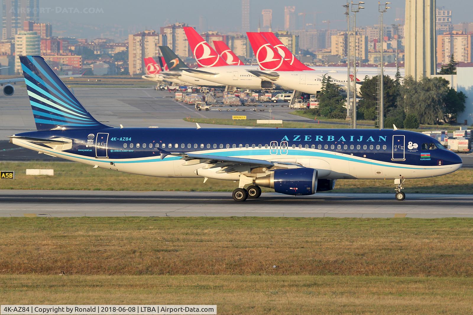 4K-AZ84, 2006 Airbus A320-214 C/N 3006, at ist