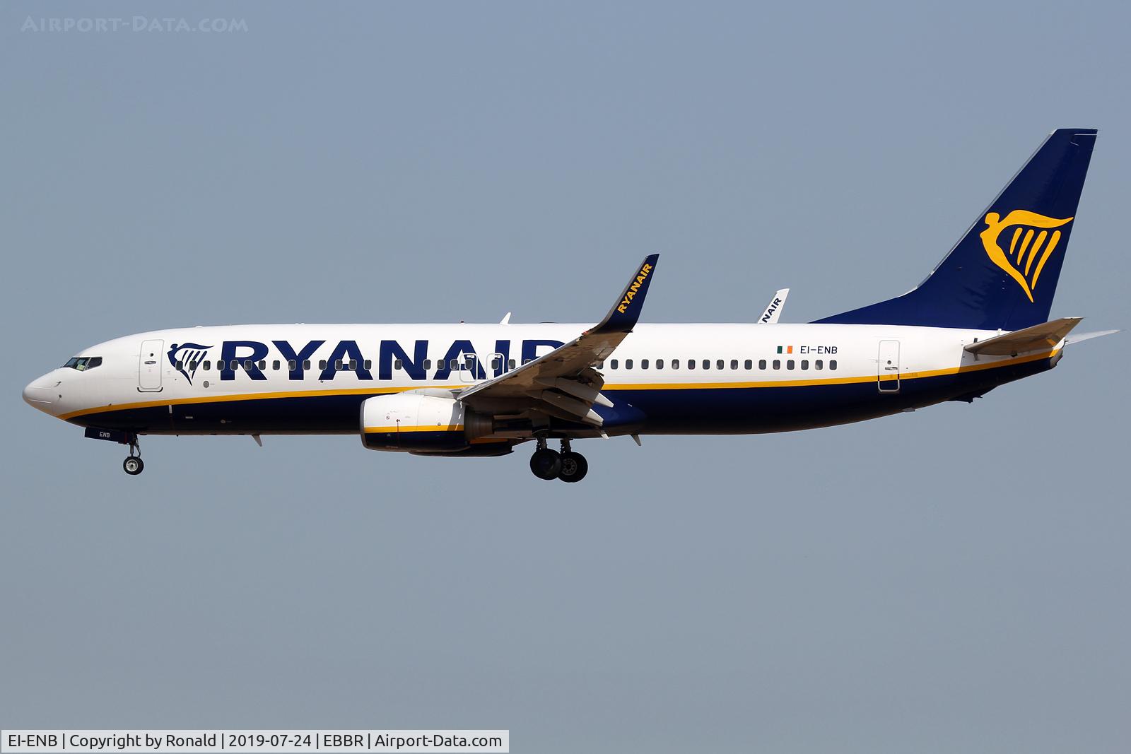 EI-ENB, 2010 Boeing 737-8AS C/N 40289, at bru