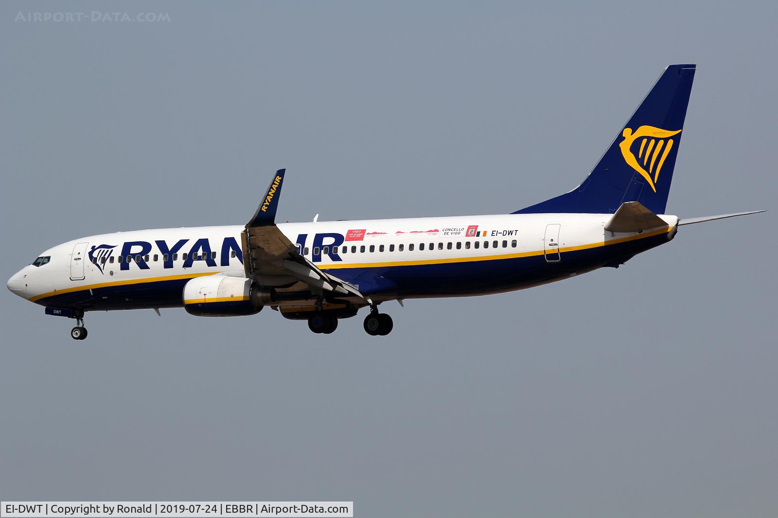 EI-DWT, 2008 Boeing 737-8AS C/N 33626, at bru