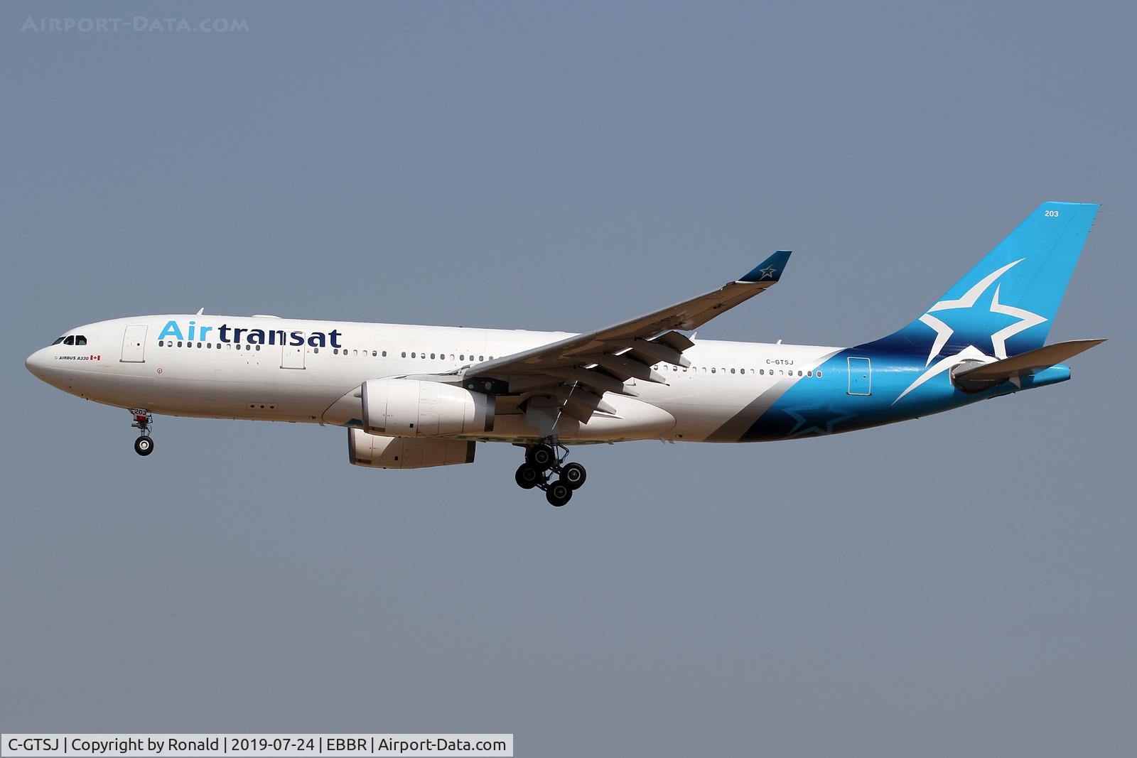 C-GTSJ, 2006 Airbus A330-243 C/N 795, at bru