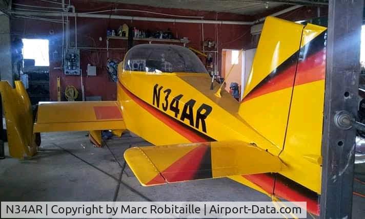 N34AR, 1990 Thorp T-18 Tiger C/N 1209, The aircraft in my garage