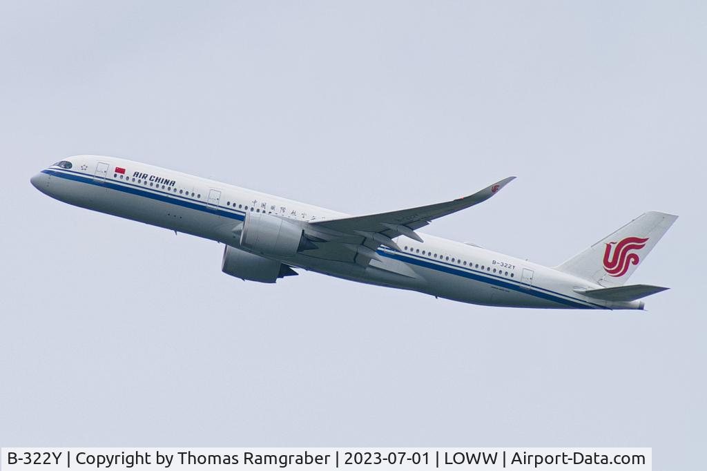 B-322Y, 2021 Airbus A350-941 C/N 474, Air China Airbus A350-900