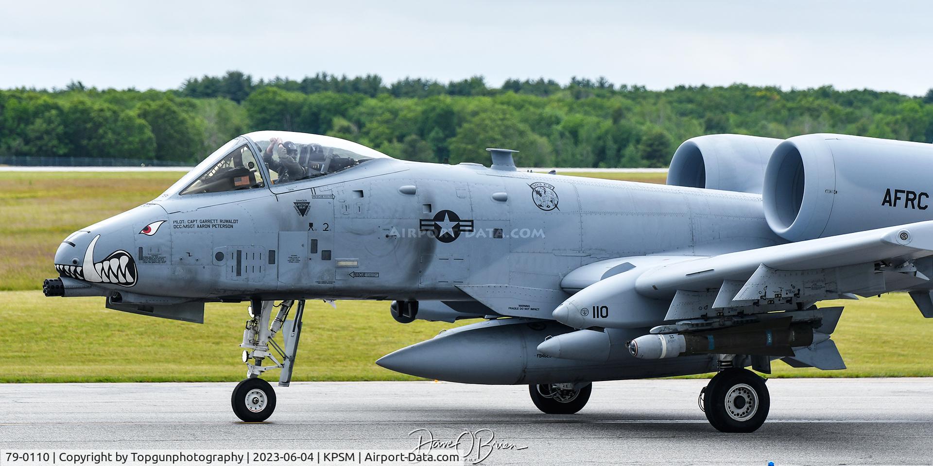 79-0110, 1979 Fairchild Republic A-10C Thunderbolt II C/N A10-0374, KACEY13