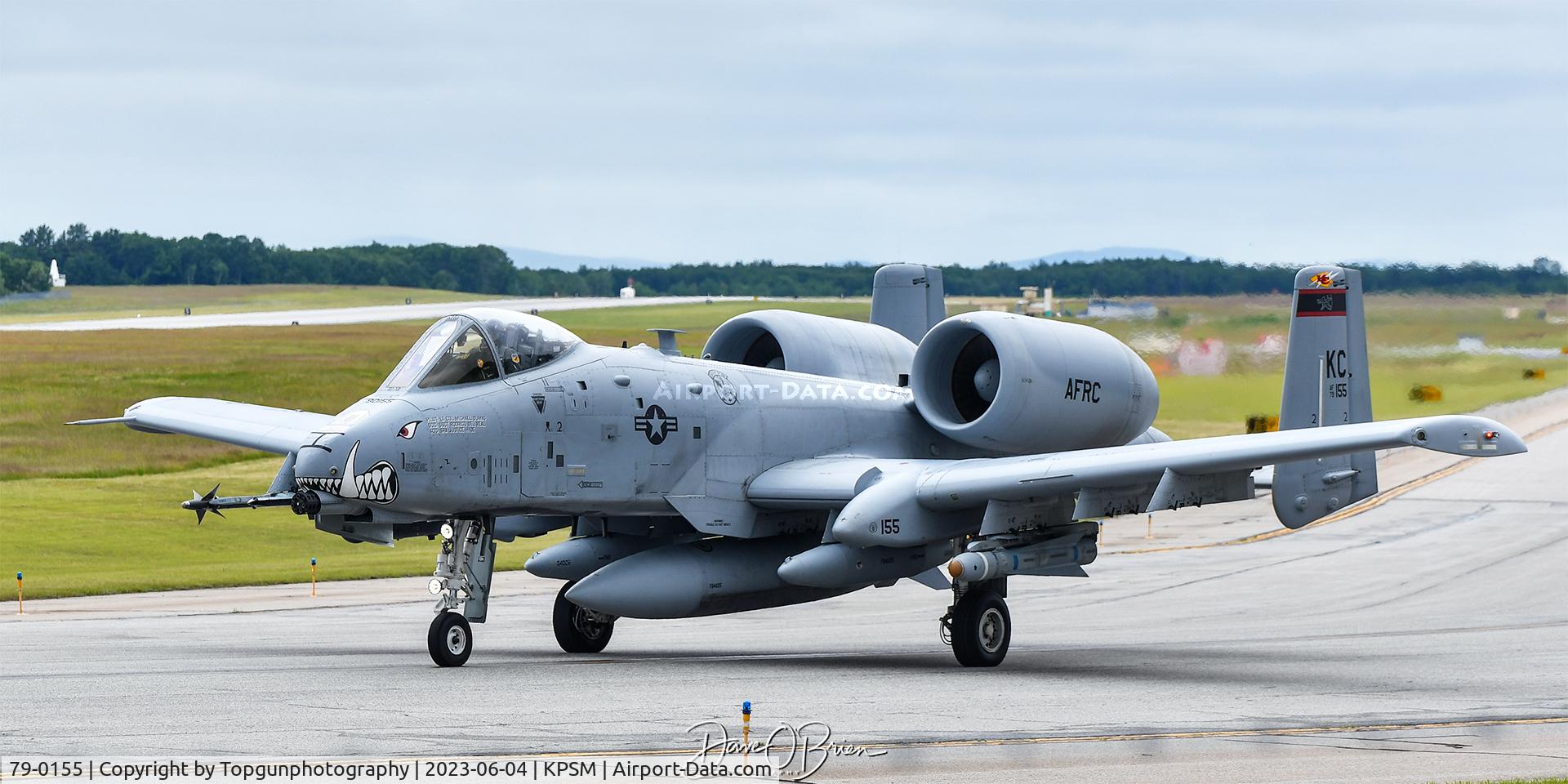 79-0155, 1979 Fairchild Republic A-10C Thunderbolt II C/N A10-0419, KACEY14