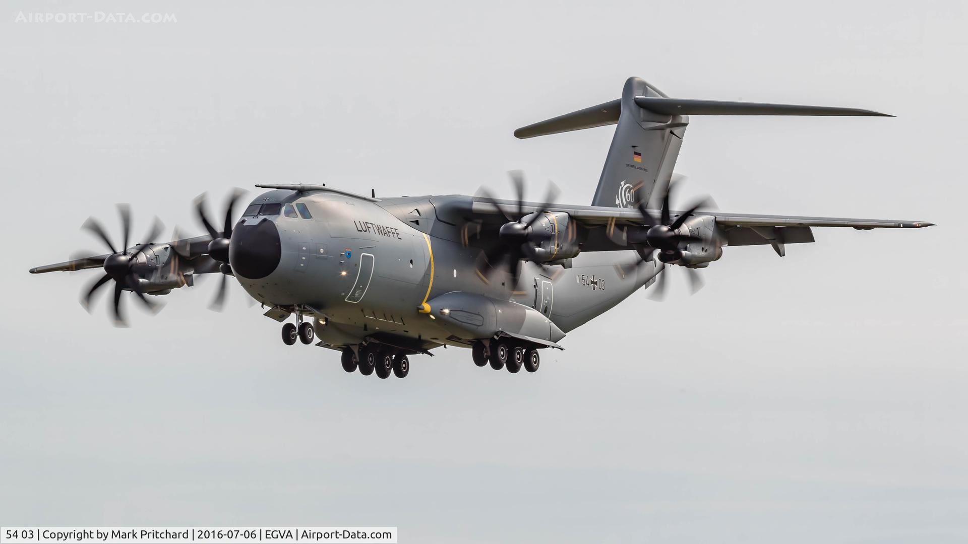 54 03, 2015 Airbus A400M Atlas C/N 030, RIAT 2016