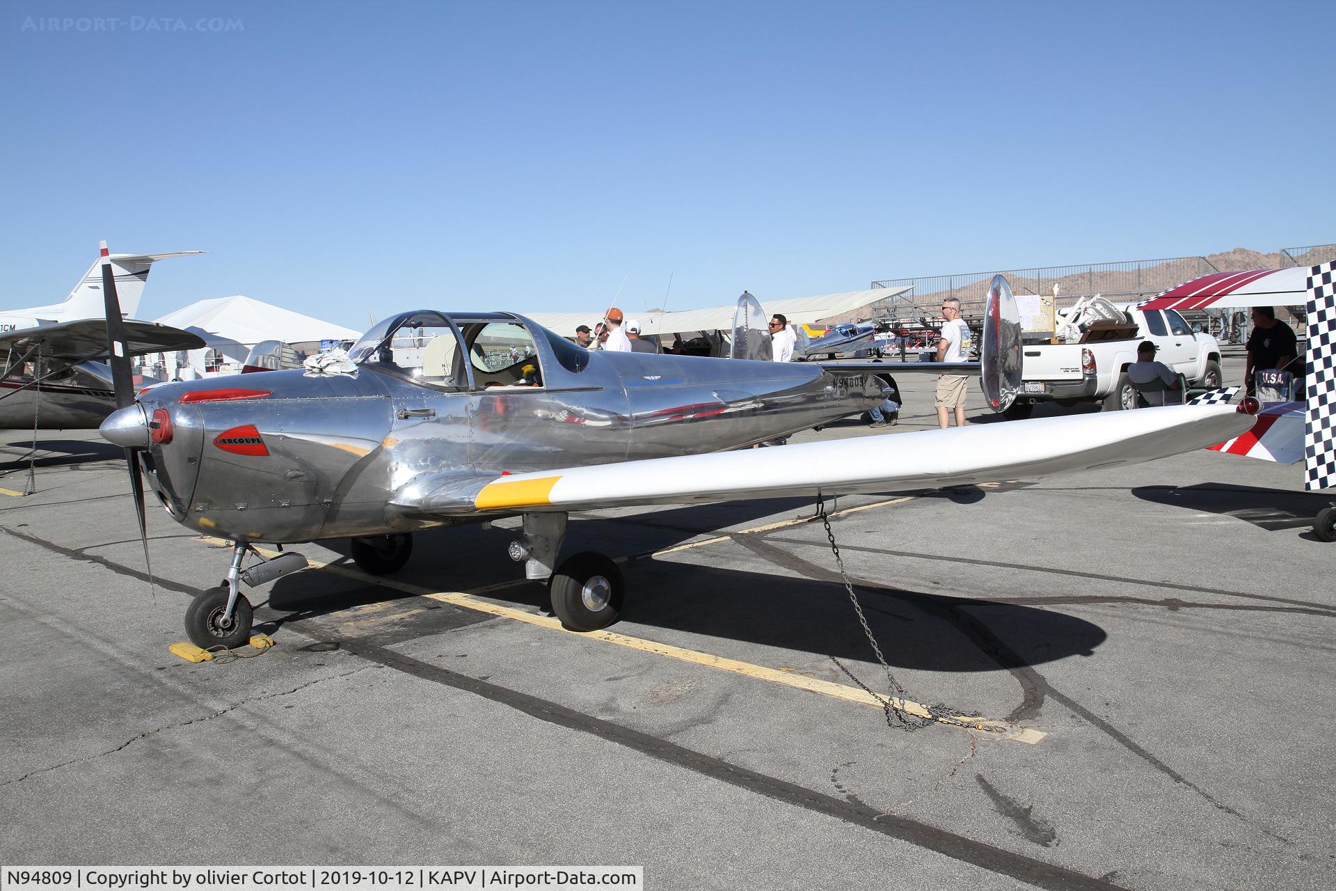 N94809, 1948 Engineering & Research 415-E C/N 4922, Apple Valley airshow 2019