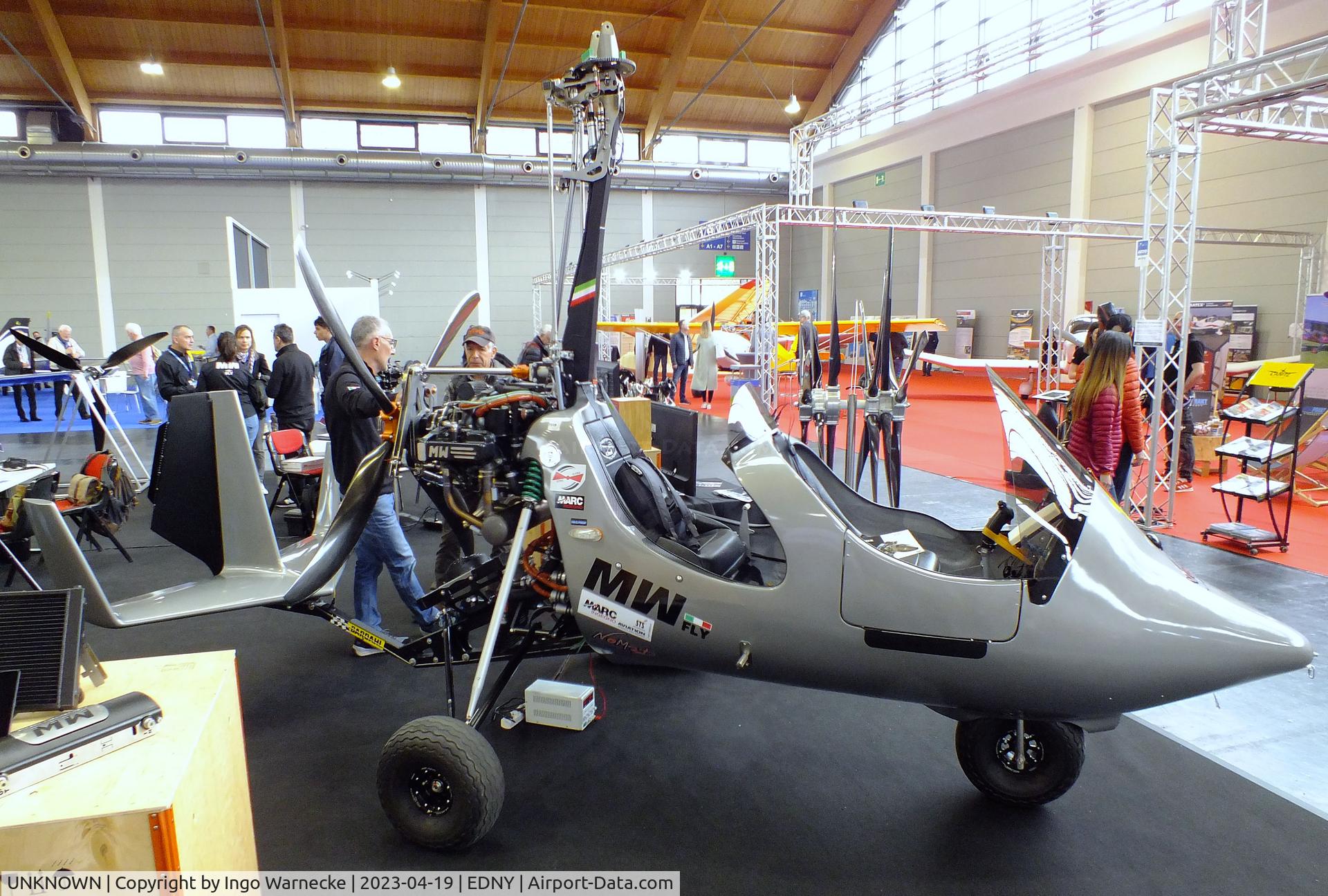 UNKNOWN, GyroFlying 360 NoMaD C/N not found_unknown, GyroFlying 360 NoMaD (minus rotor blades) at the AERO 2023, Friedrichshafen