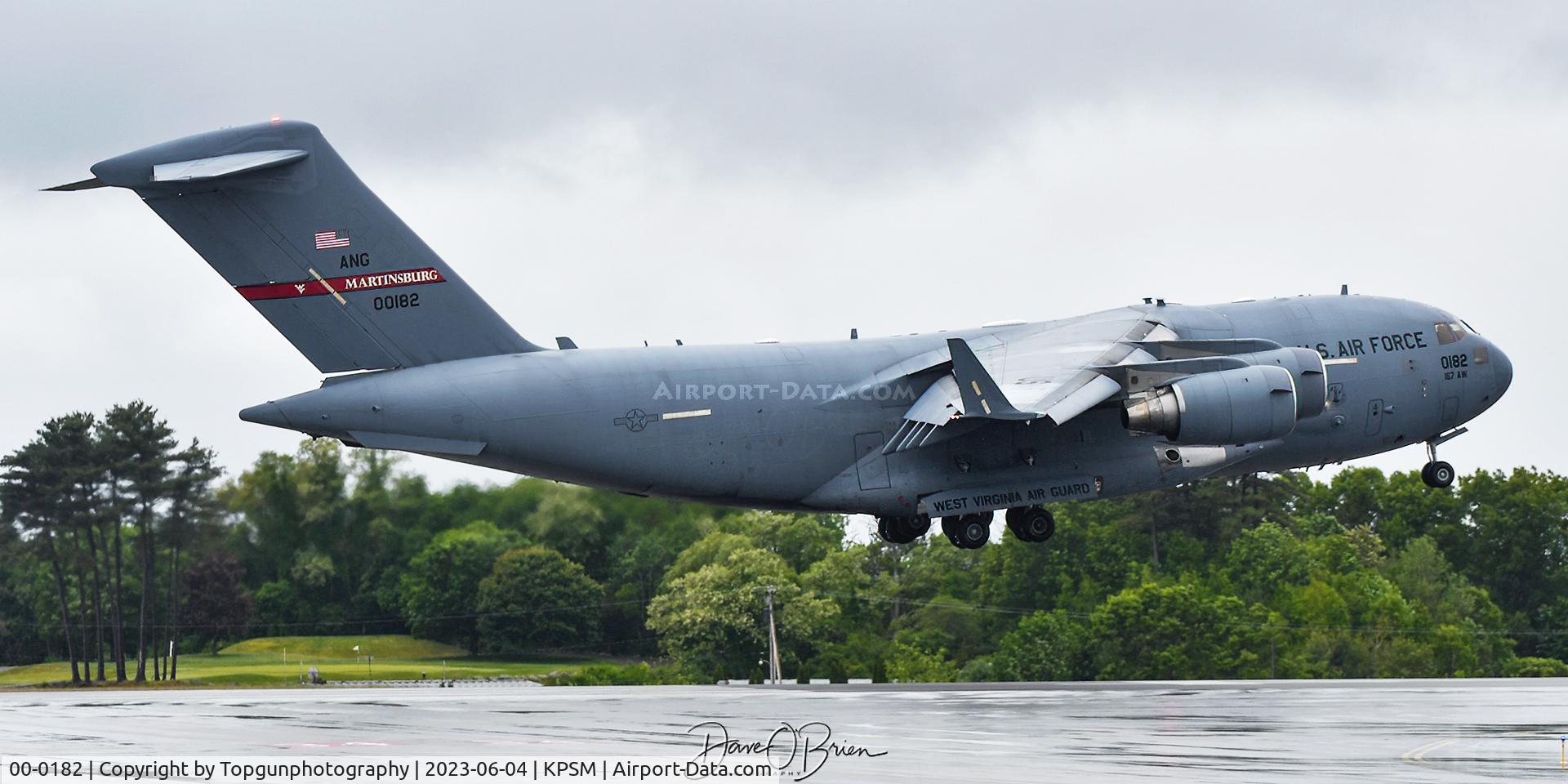 00-0182, 2000 Boeing C-17A Globemaster III C/N P-82, REACH180