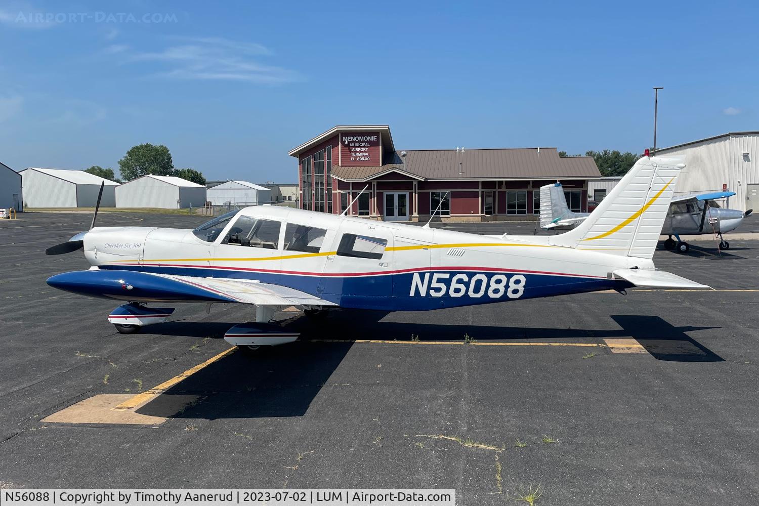 N56088, 1973 Piper PA-32-300 Cherokee Six Cherokee Six C/N 32-7340154, 1973 Piper PA-32-300 Cherokee Six, c/n: 32-7340154