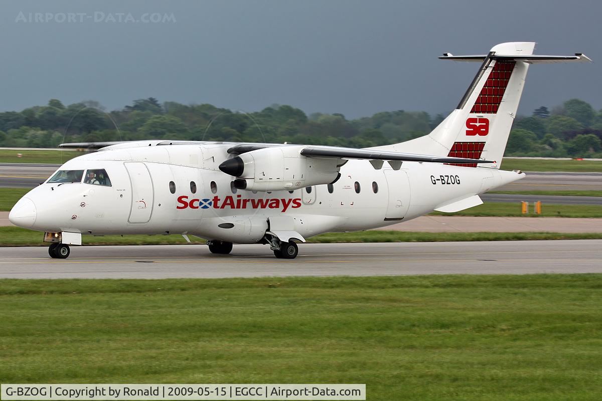 G-BZOG, 1998 Dornier 328-100 C/N 3088, at man