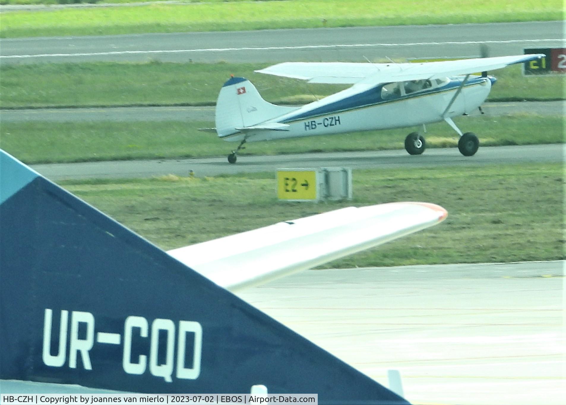HB-CZH, 1956 Cessna 170B C/N 27107, Ostend