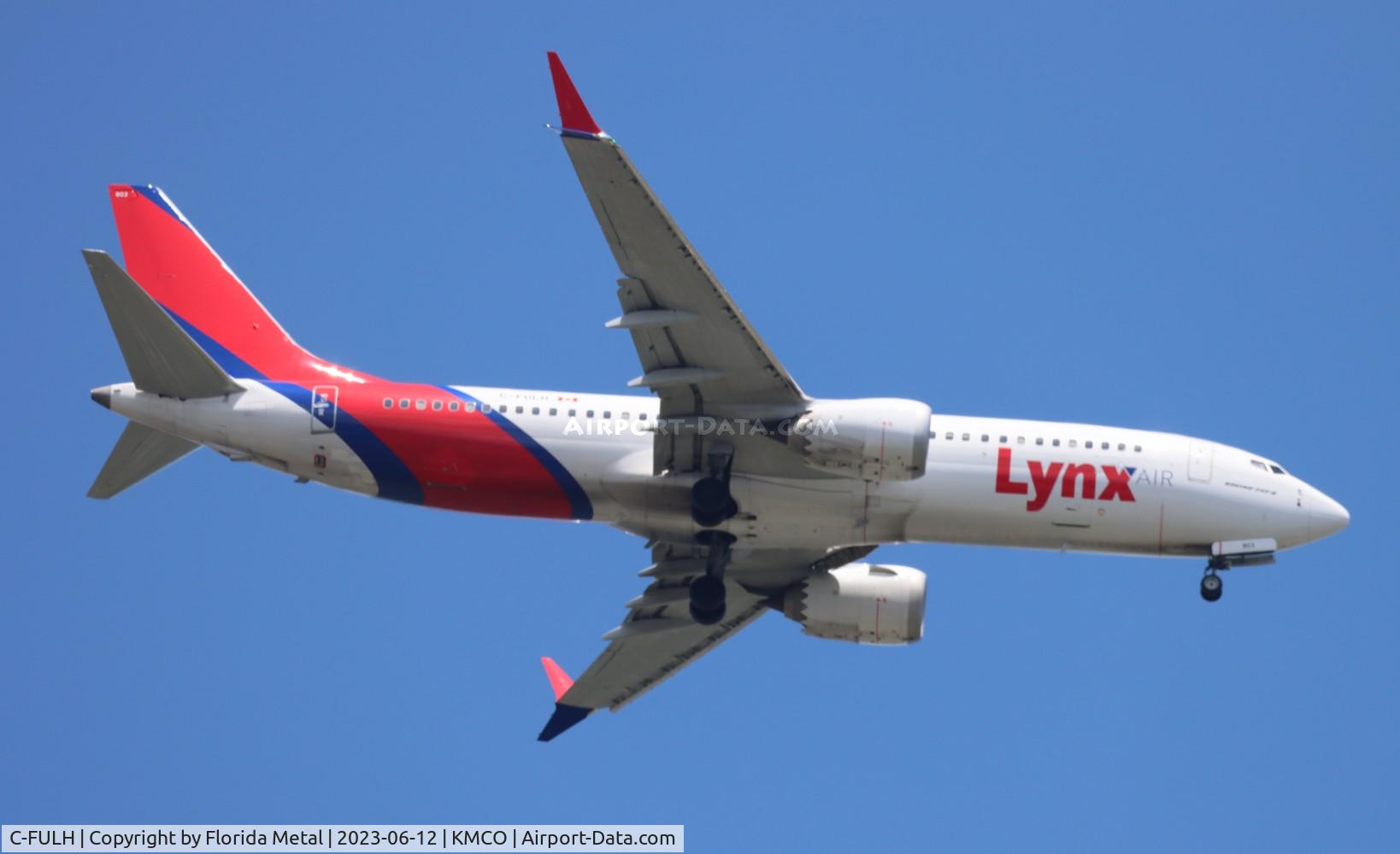 C-FULH, 2020 Boeing 737-8 MAX C/N 44306, Lynx 737-8 MAX zx YYZ-MCO