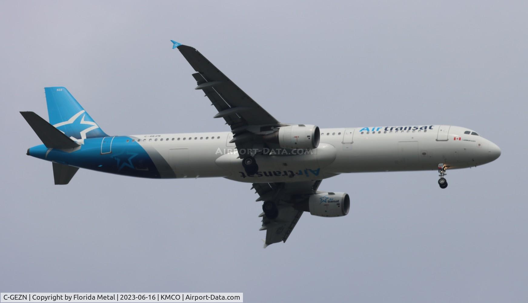 C-GEZN, 2009 Airbus A321-211 C/N 4103, TSC A321 zx YUL-MCO