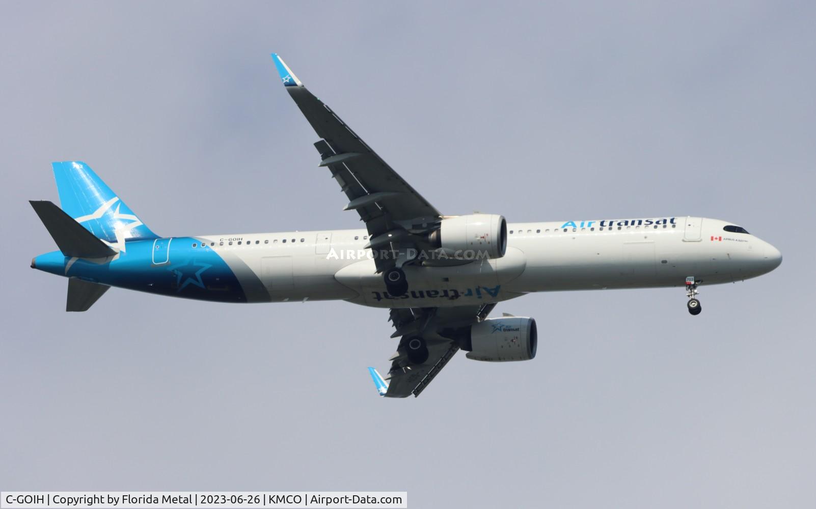 C-GOIH, 2019 Airbus A321-271NX C/N 9198, TSC A321N zx YYZ-MCO