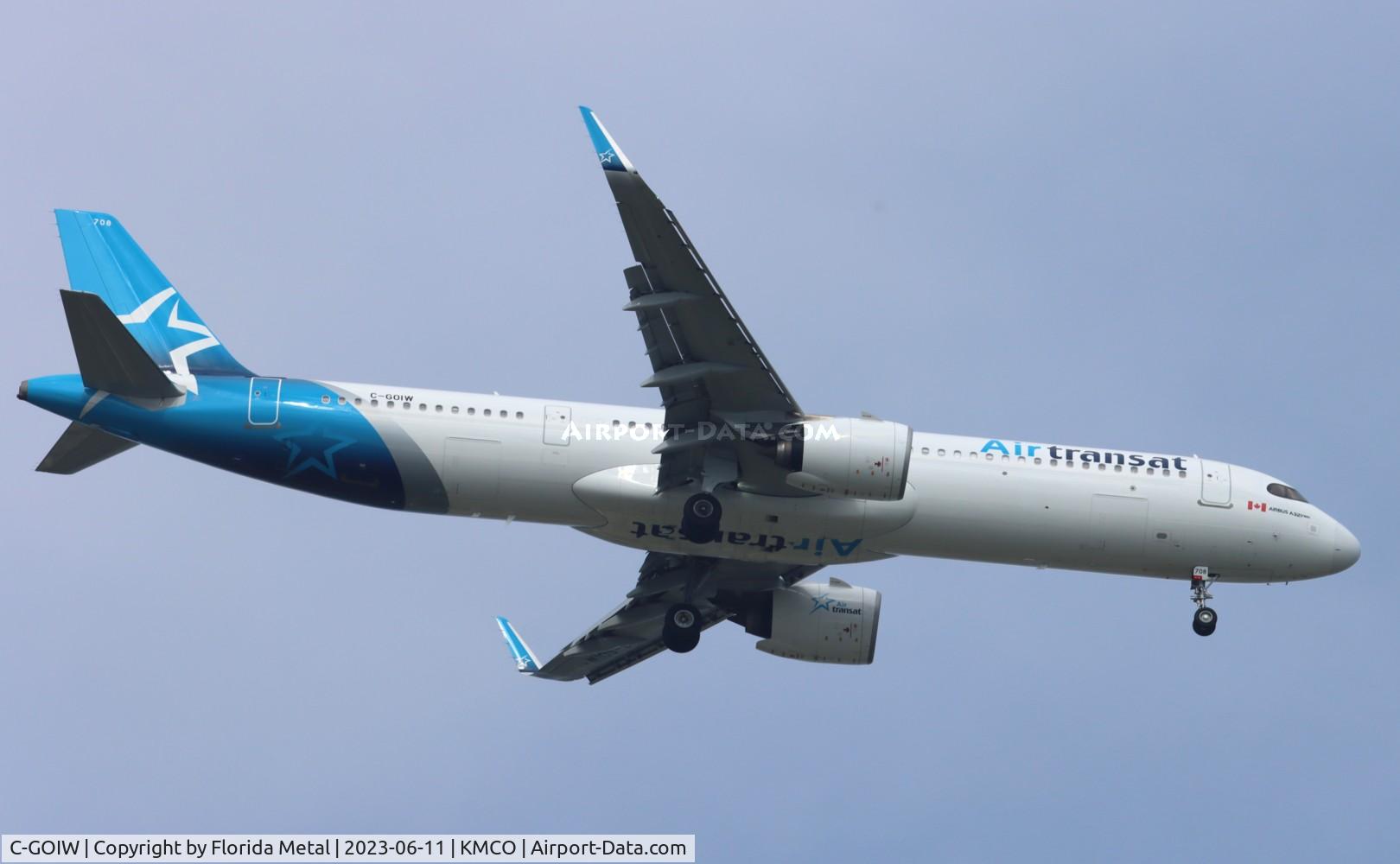 C-GOIW, 2021 Airbus A321-271NX C/N 10287, TSC A321N zx YUL-MCO