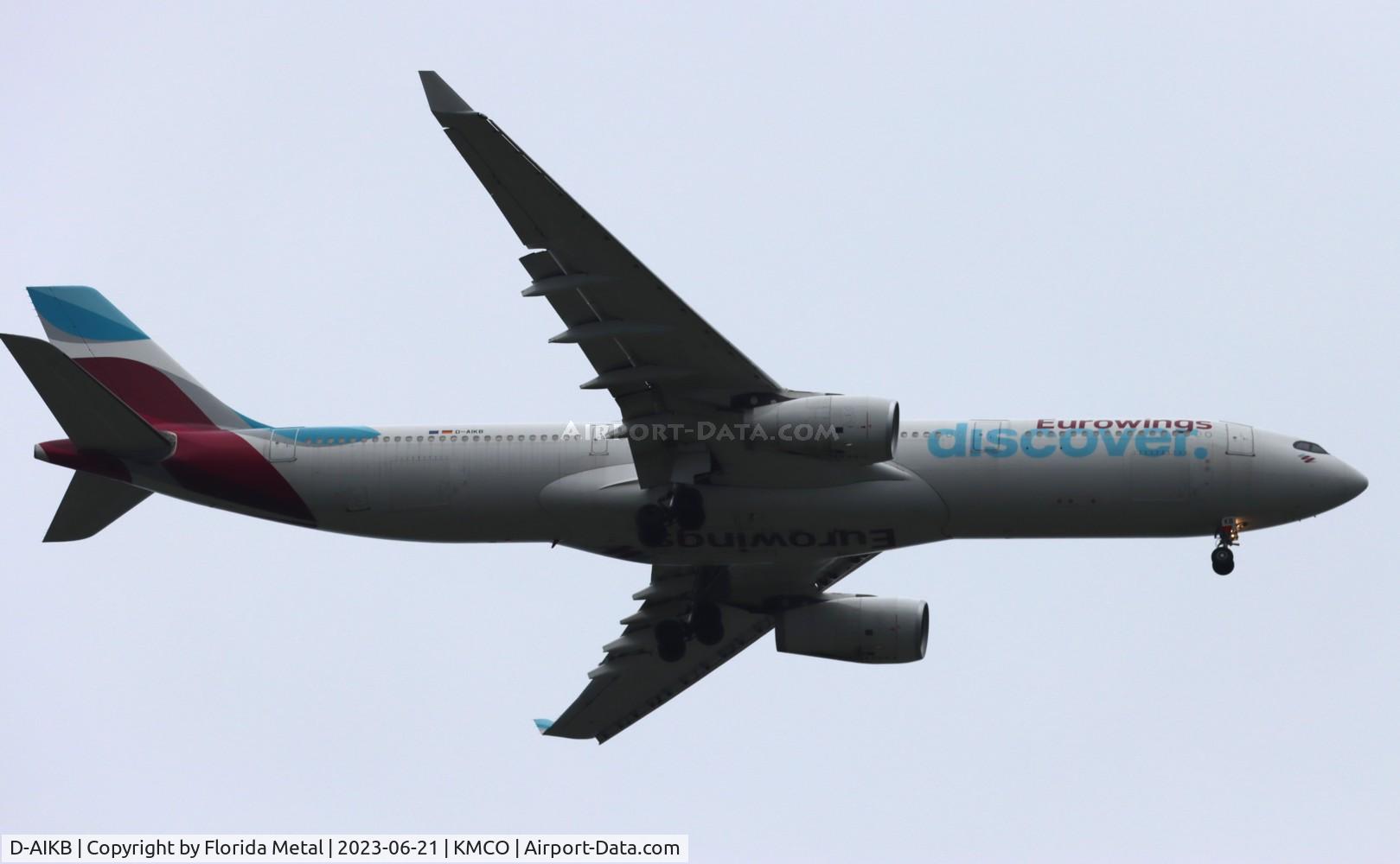D-AIKB, 2004 Airbus A330-343X C/N 576, Eurowings Discover A333 zx MCO 17R