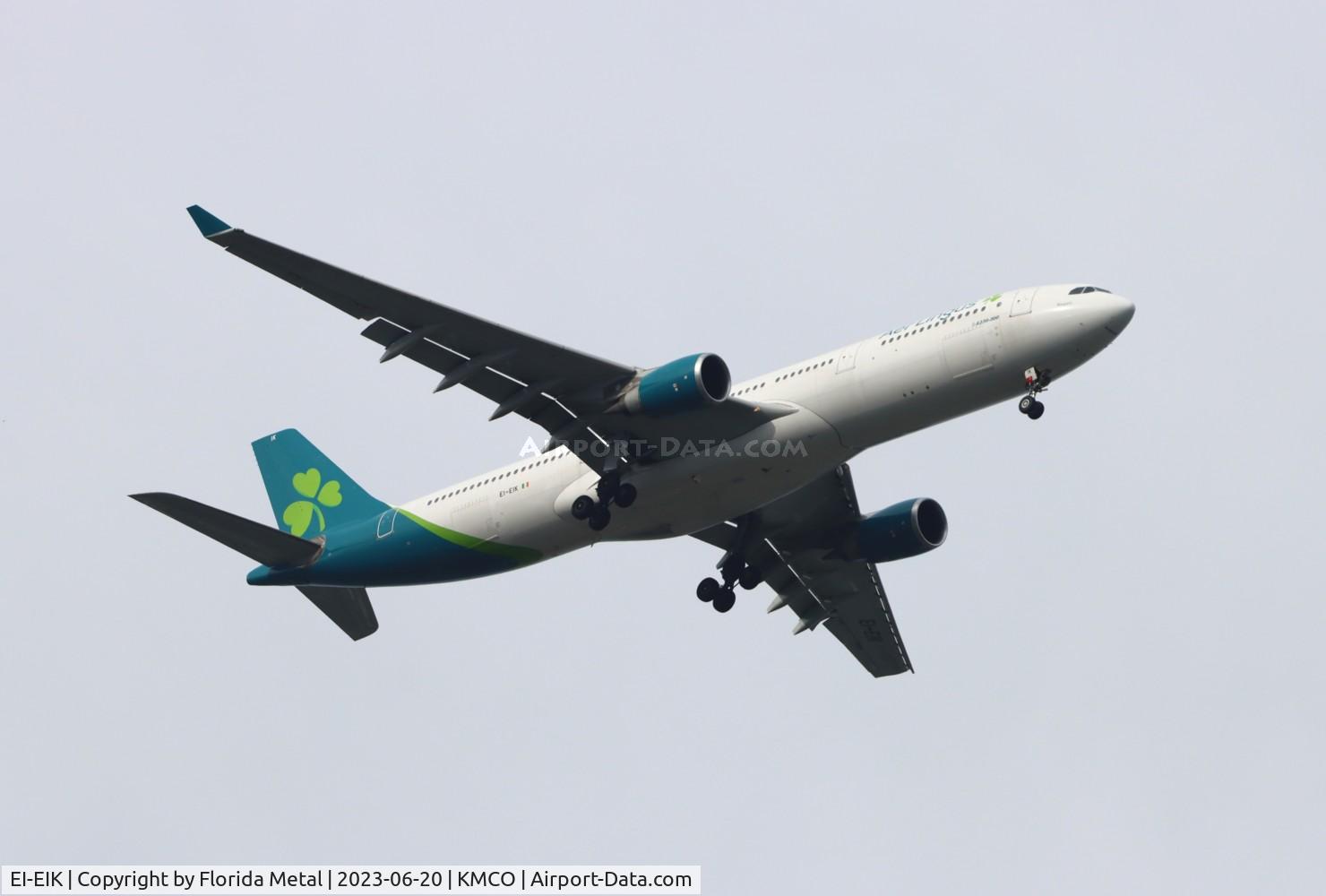 EI-EIK, 2006 Airbus A330-302 C/N 789, Aer Lingus A333 zx DUB-MCO