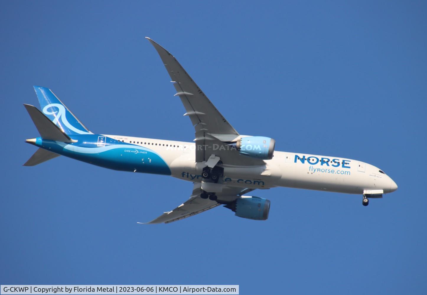 G-CKWP, 2018 Boeing 787-9 Dreamliner C/N 63318, Norse 789 zx MCO 17R