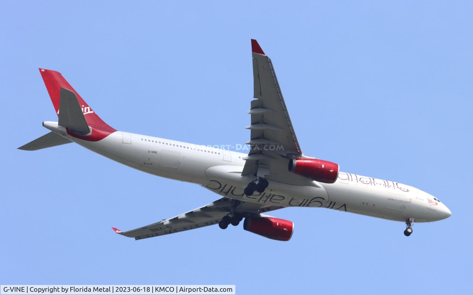 G-VINE, 2011 Airbus A330-343X C/N 1231, VIR A333 zx MAN-MCO