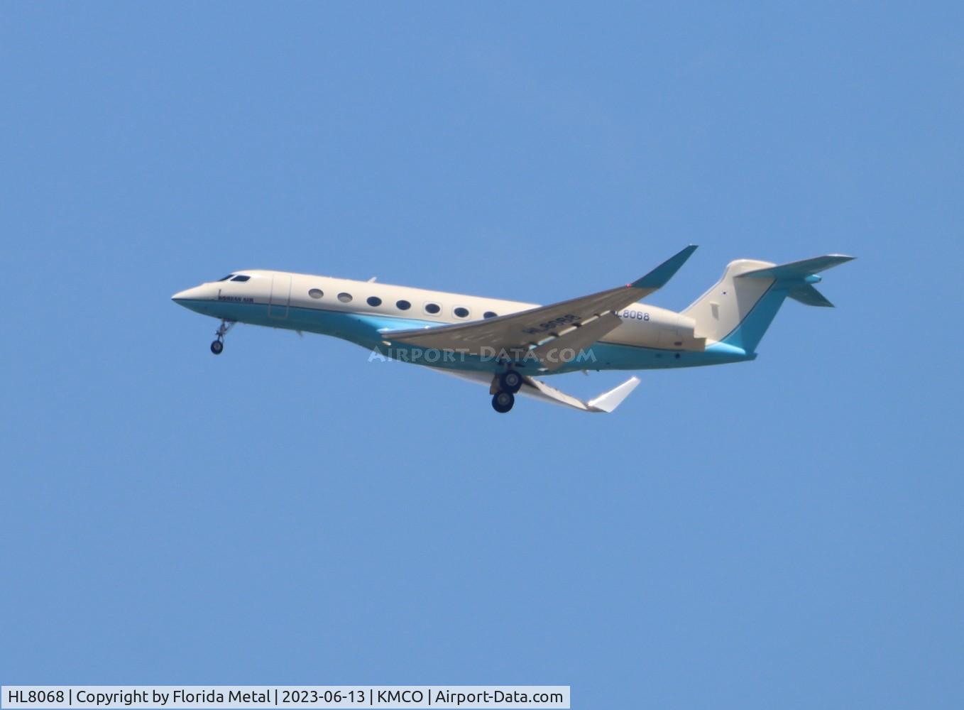 HL8068, Gulfstream G650ER C/N 6199, G650 zx MCO