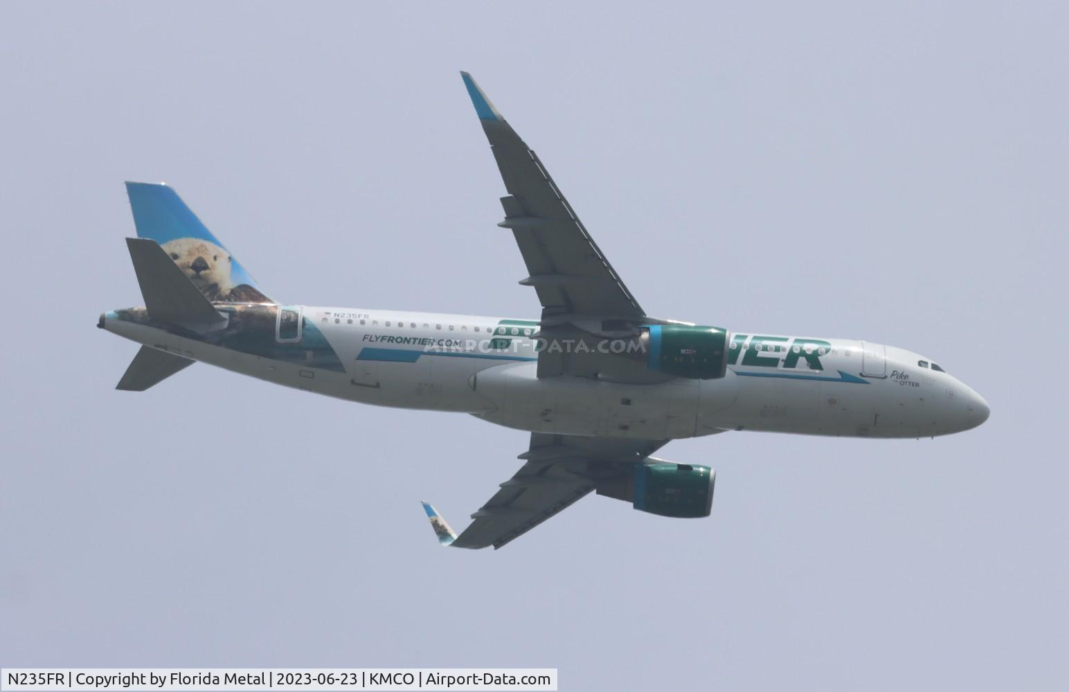 N235FR, 2016 Airbus A320-214 C/N 7272, FFT A320 Pike zx MCO