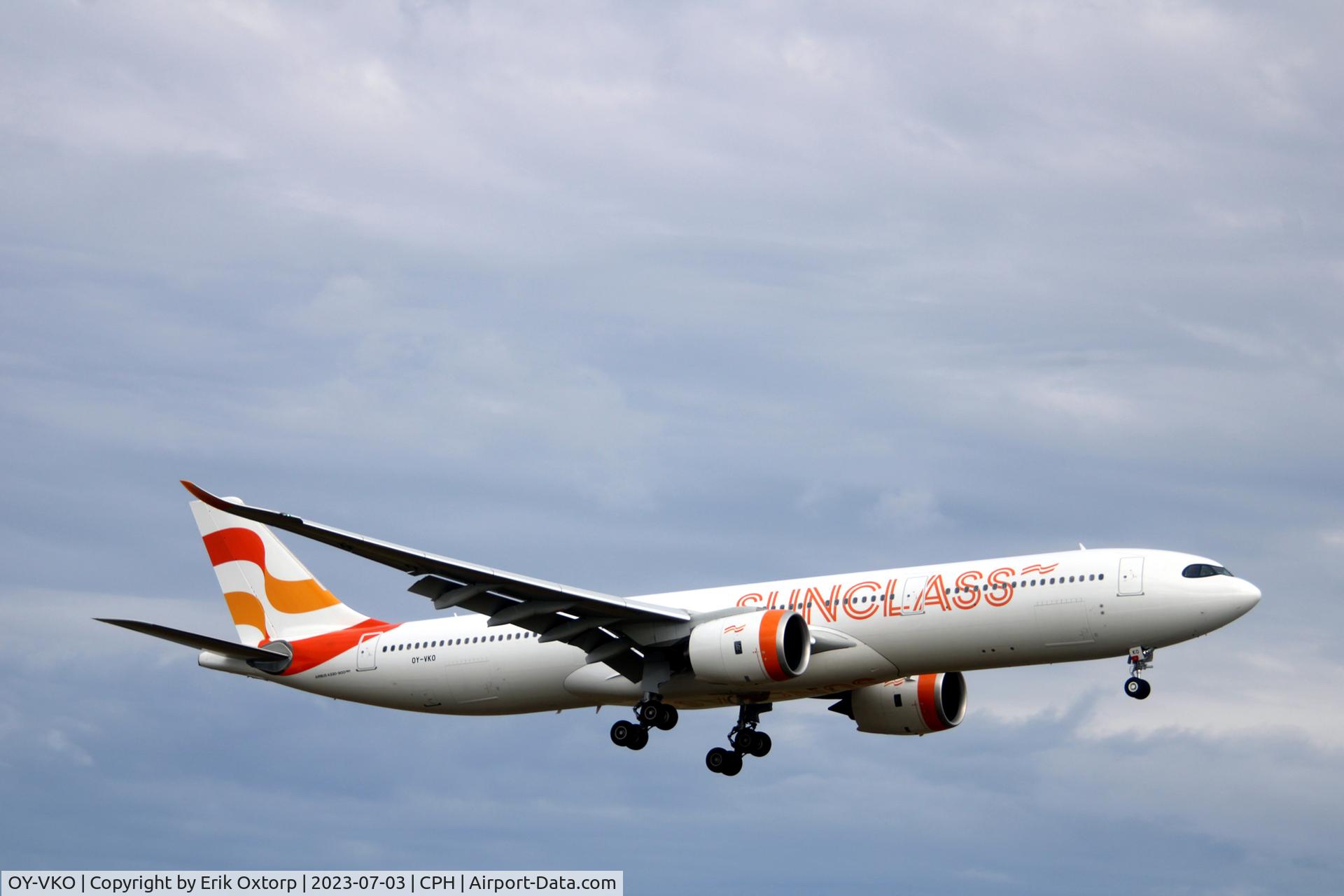 OY-VKO, 2020 Airbus A330-941 C/N 1981, OY-VKO landing rw 22L