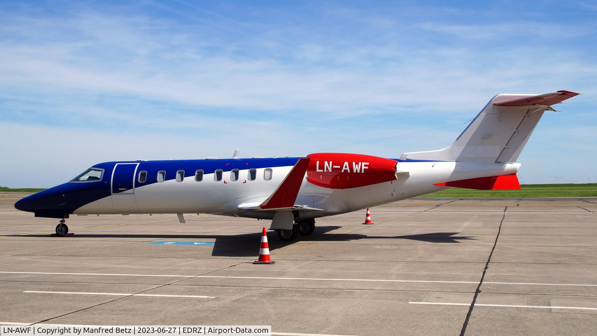 LN-AWF, 2006 Learjet 45 C/N 45-308, Neu bei Unicair