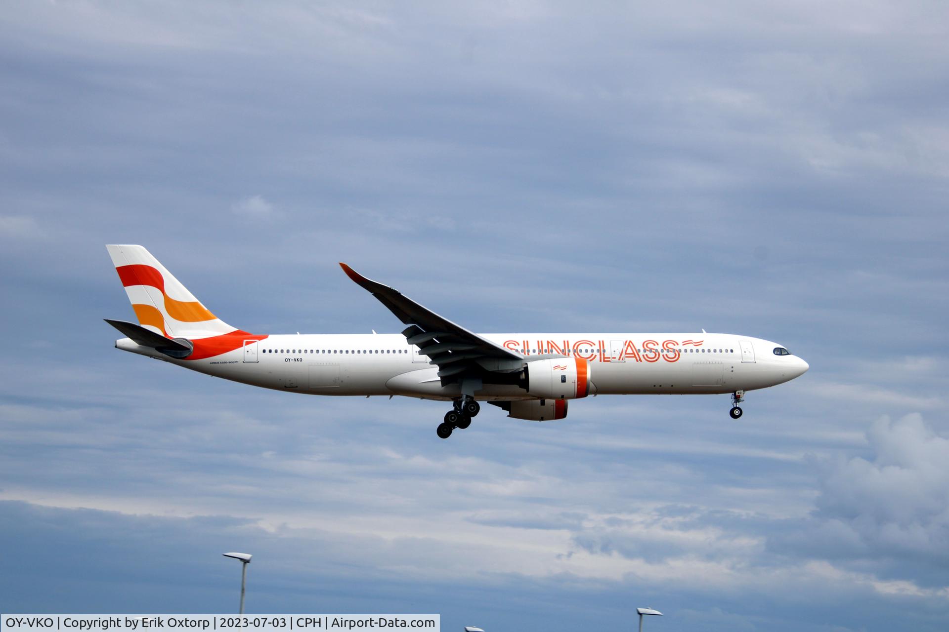 OY-VKO, 2020 Airbus A330-941 C/N 1981, OY-VKO landing rw 22L