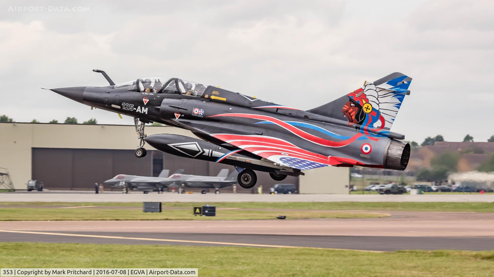 353, Dassault Mirage 2000N C/N 315, RIAT 2016