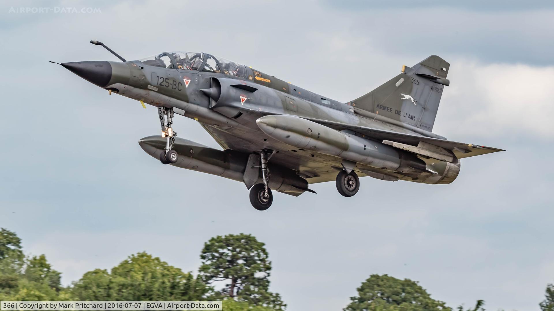 366, Dassault Mirage 2000N C/N 360, RIAT 2016
