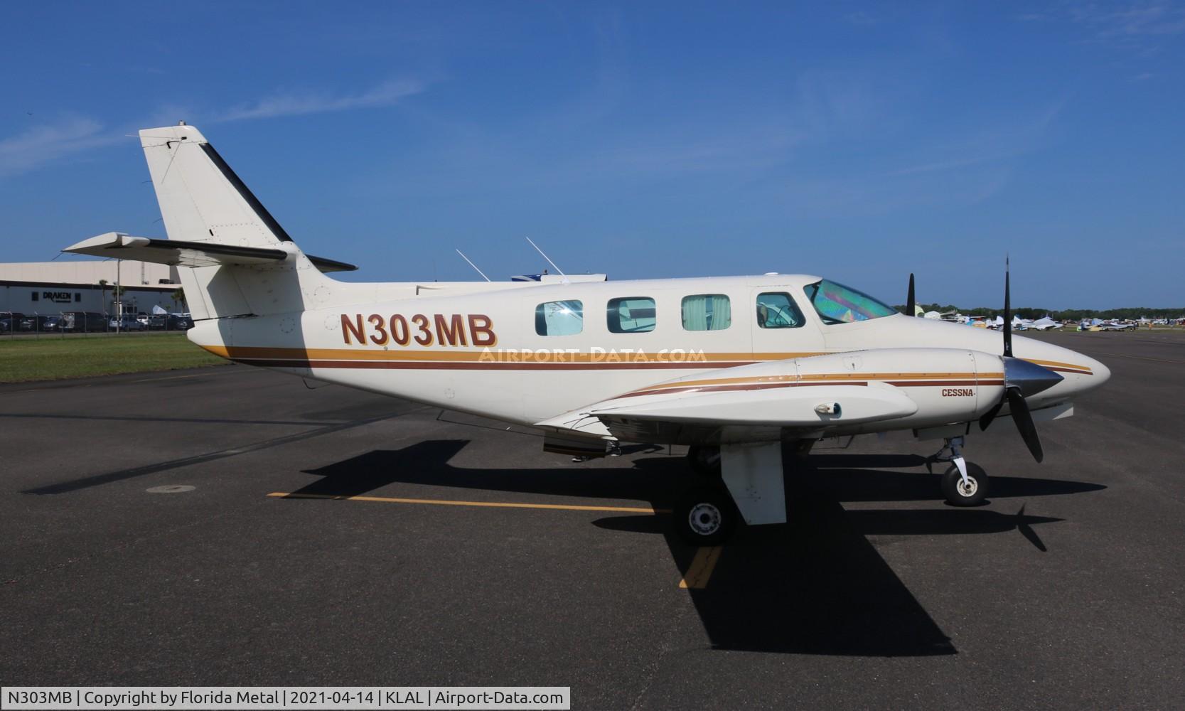 N303MB, 1982 Cessna T303 Crusader C/N T30300157, C303 zx