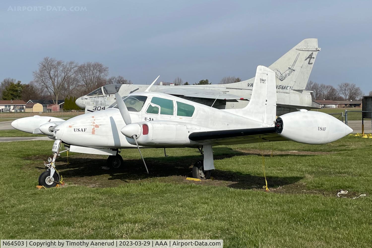 N64503, 1957 Cessna U-3A Blue Canoe (310A) C/N 38066, 1957 Cessna U-3A Blue Canoe (310A), c/n: 38066, Ex 57-5911