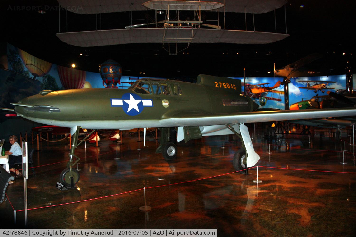 42-78846, 1943 Curtiss XP-55 Ascender C/N Not found 42-78846, 1943 Curtiss XP-55 Ascender, 42-78846