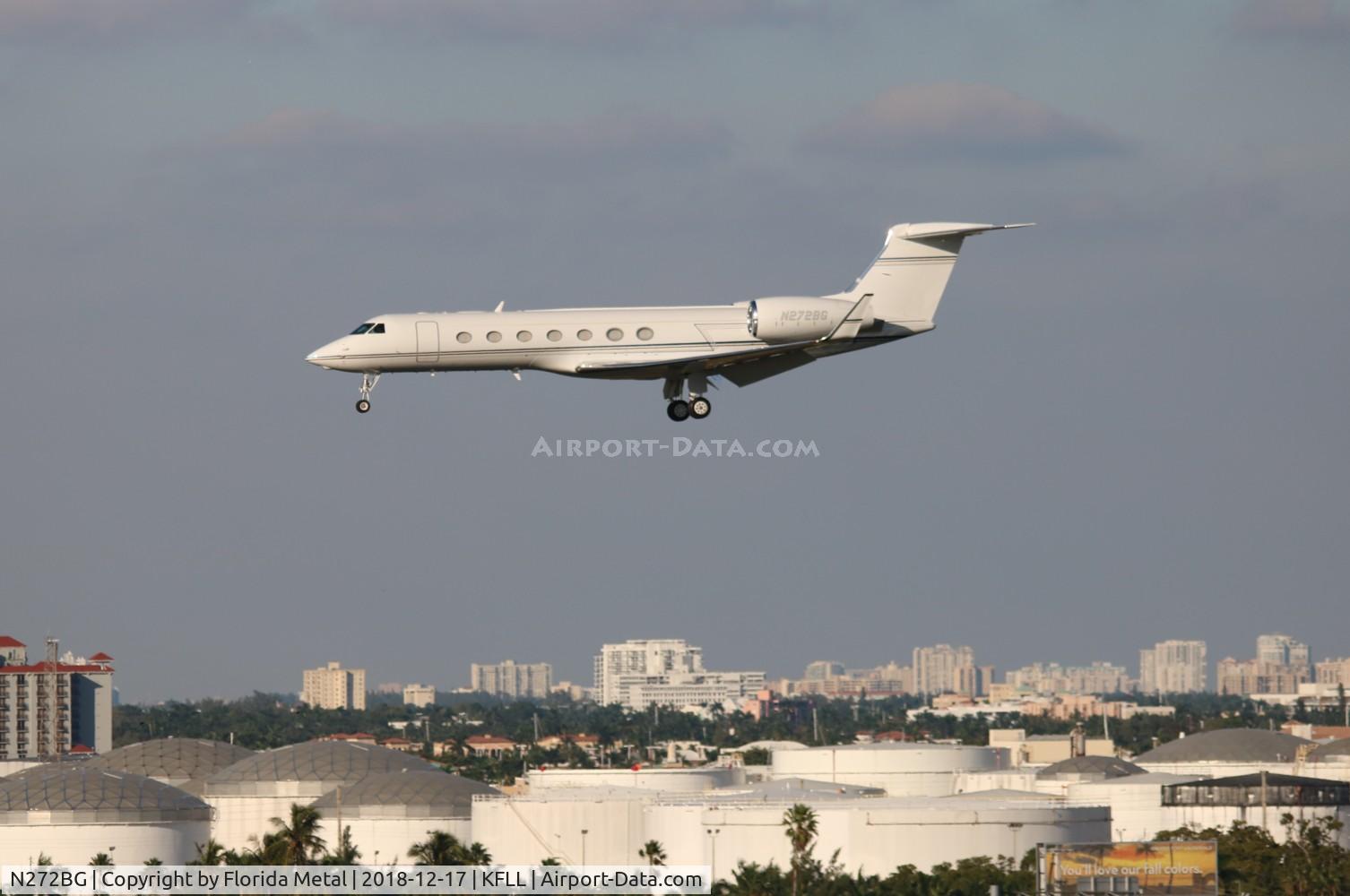 N272BG, 2007 Gulfstream Aerospace GV-SP (G550) C/N 5164, G550 zx