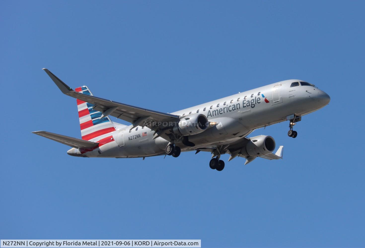 N272NN, 2019 Embraer 175LR (ERJ-170-200LR) C/N 17000777, Envoy/Eagle E175 zx ORD