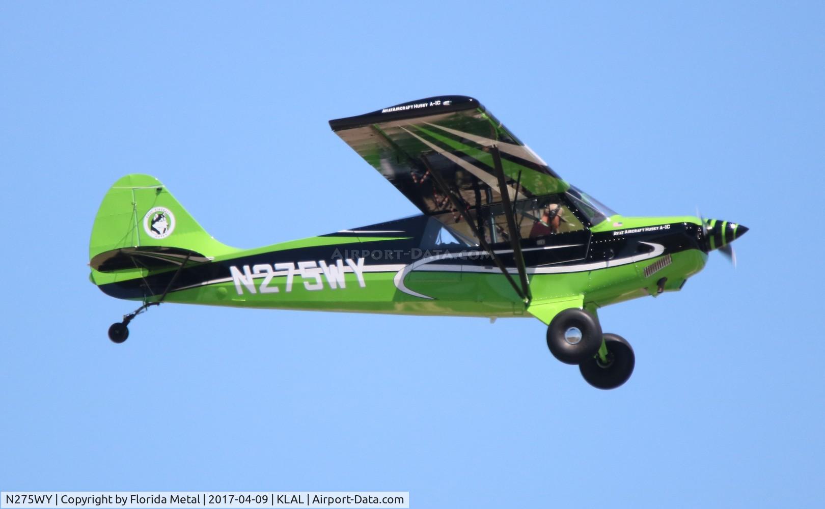 N275WY, 2017 Aviat A-1C-180 Husky C/N 3275, A-1C zx