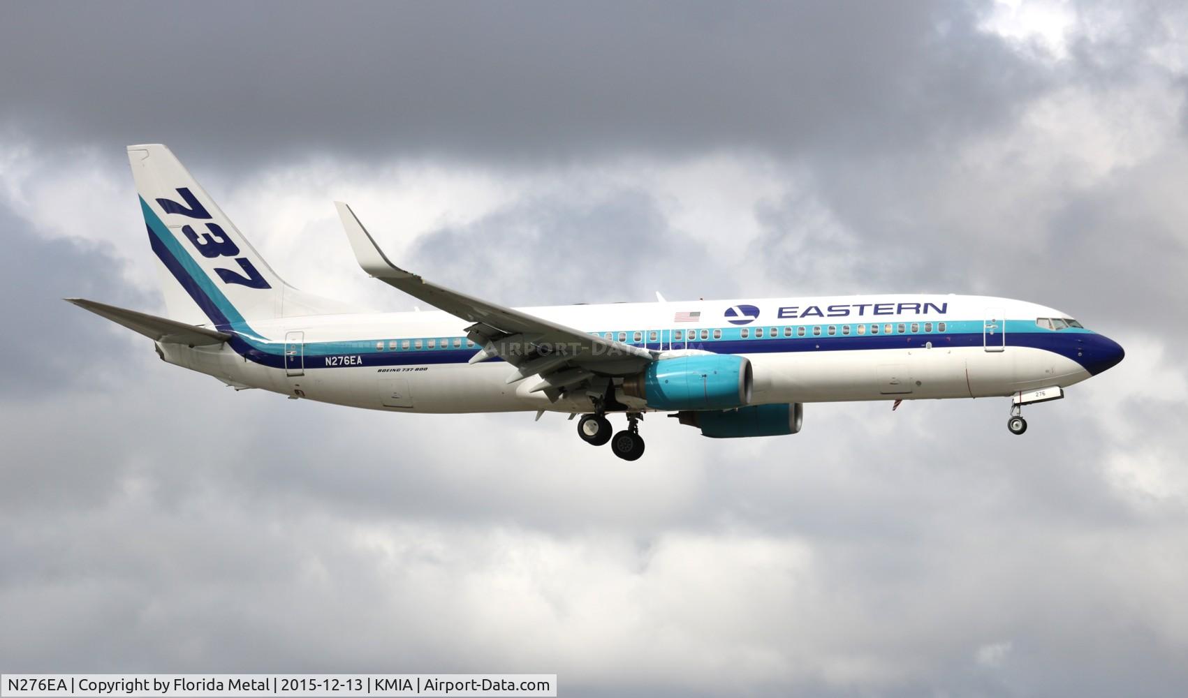 N276EA, 2006 Boeing 737-8AL C/N 35070, EAL 738 zx MIA